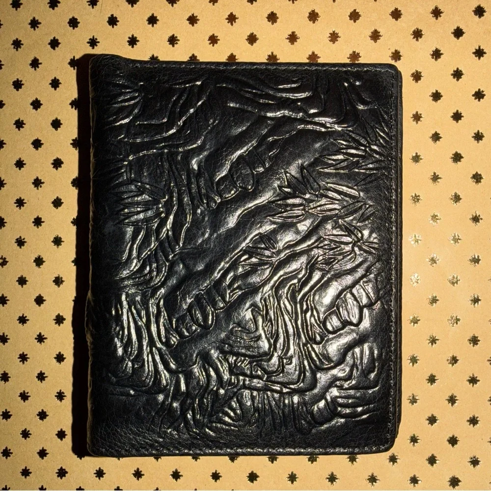 🆕 NEW Men's Genuine Leather Black Wallet